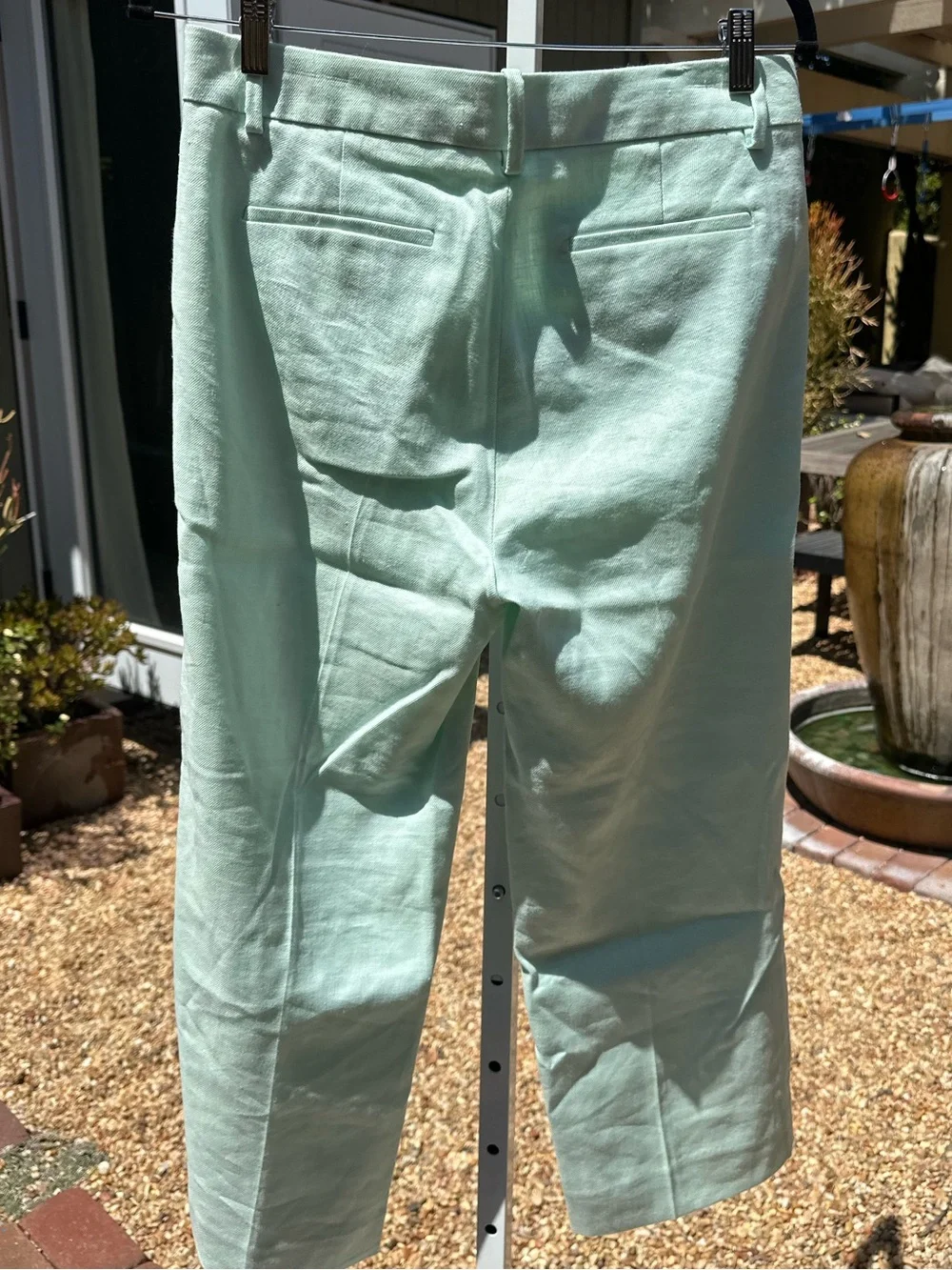 NWT J. Crew Mint Straight-Leg Trousers
